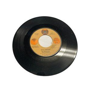 Vintage 7” vinyl record 45 RPM Nick Jameson in the blue